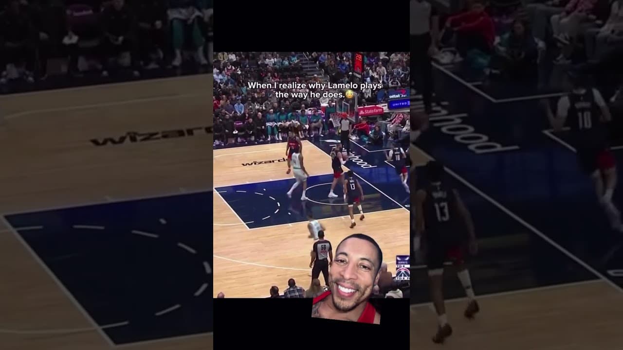 really been cookin with the same high school moves π₯Άπ #melo #nba #hornets #fyp #ballislife