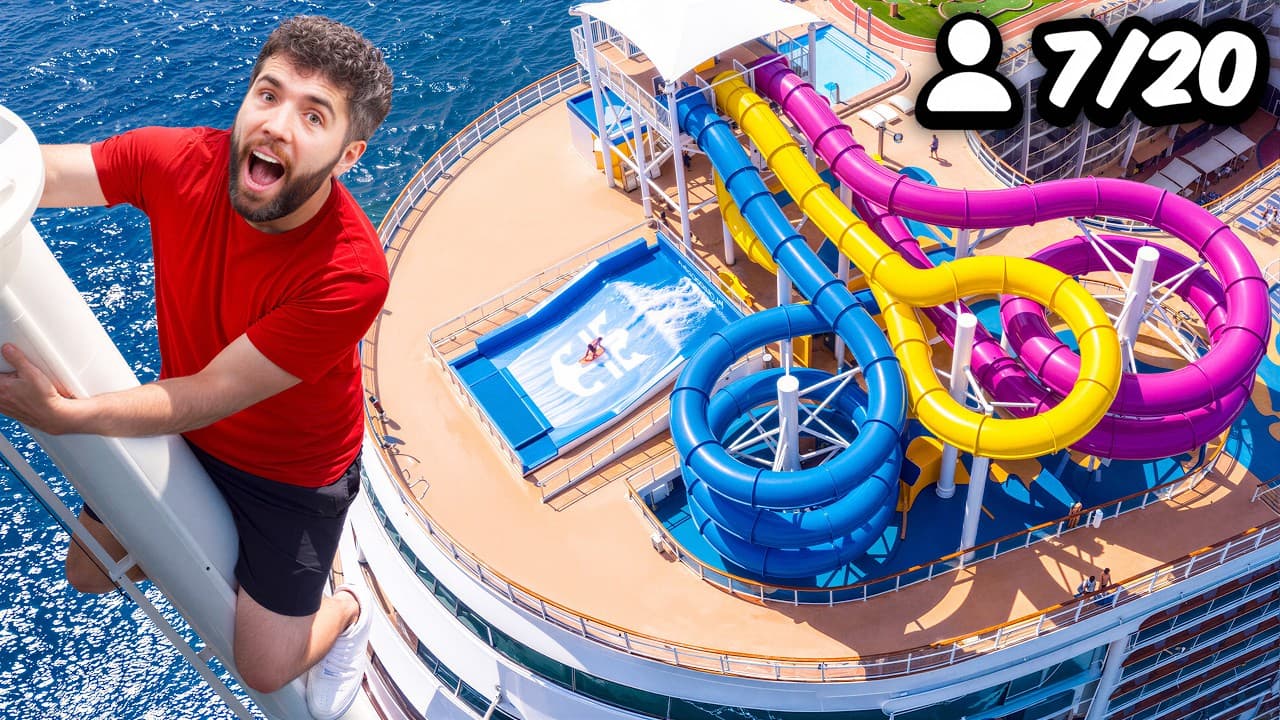 EXTREME HIDE & SEEK ON WORLD'S BIGGEST CRUISE SHIP