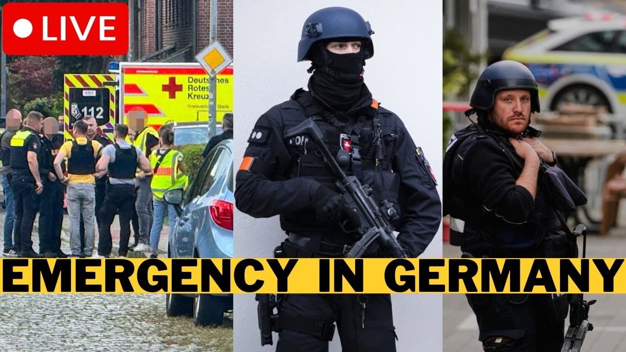 BREAKING: Mass Shooting In Germany - Multiple Suspects - At Least FIVE Civilians Killed