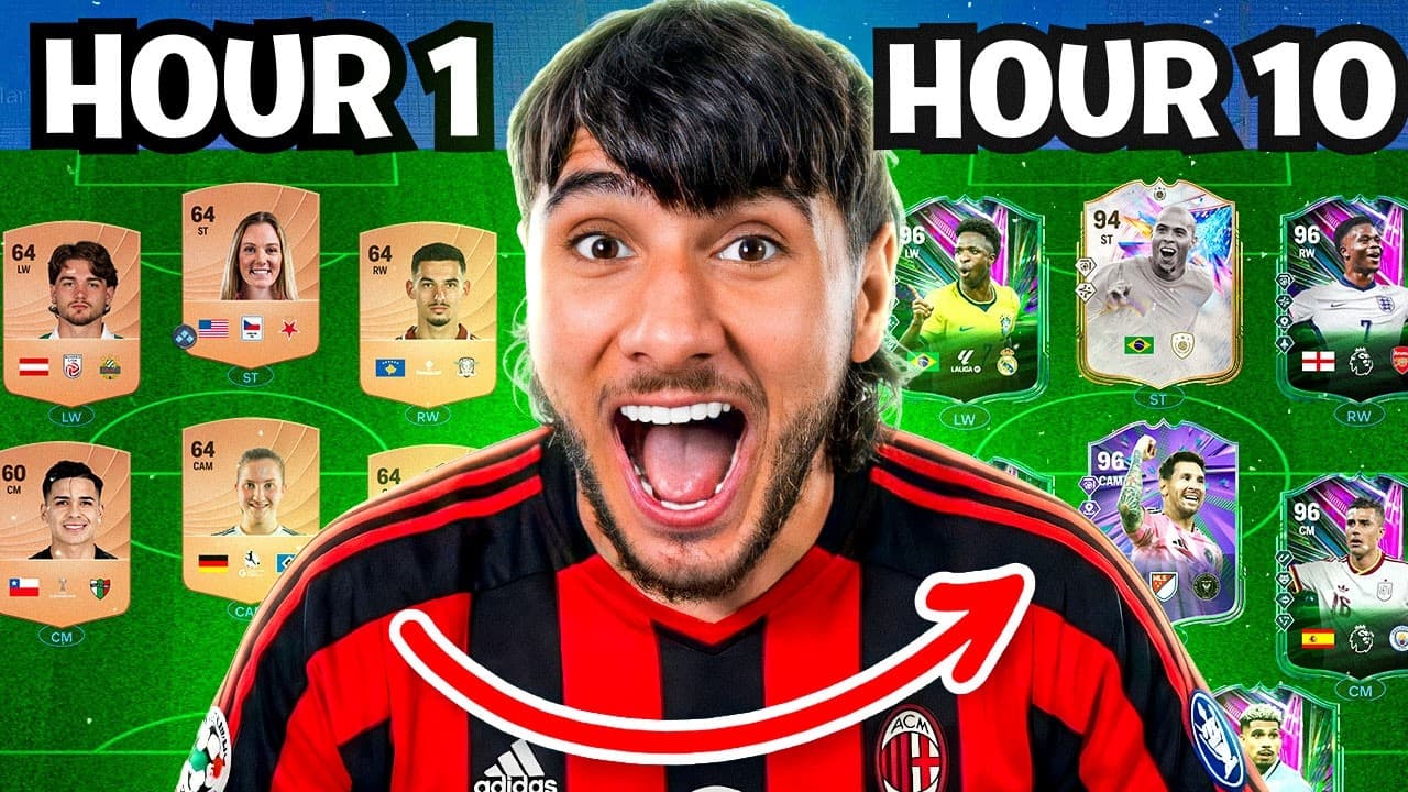 10 HOURS To Build The BEST Team In FC 26!