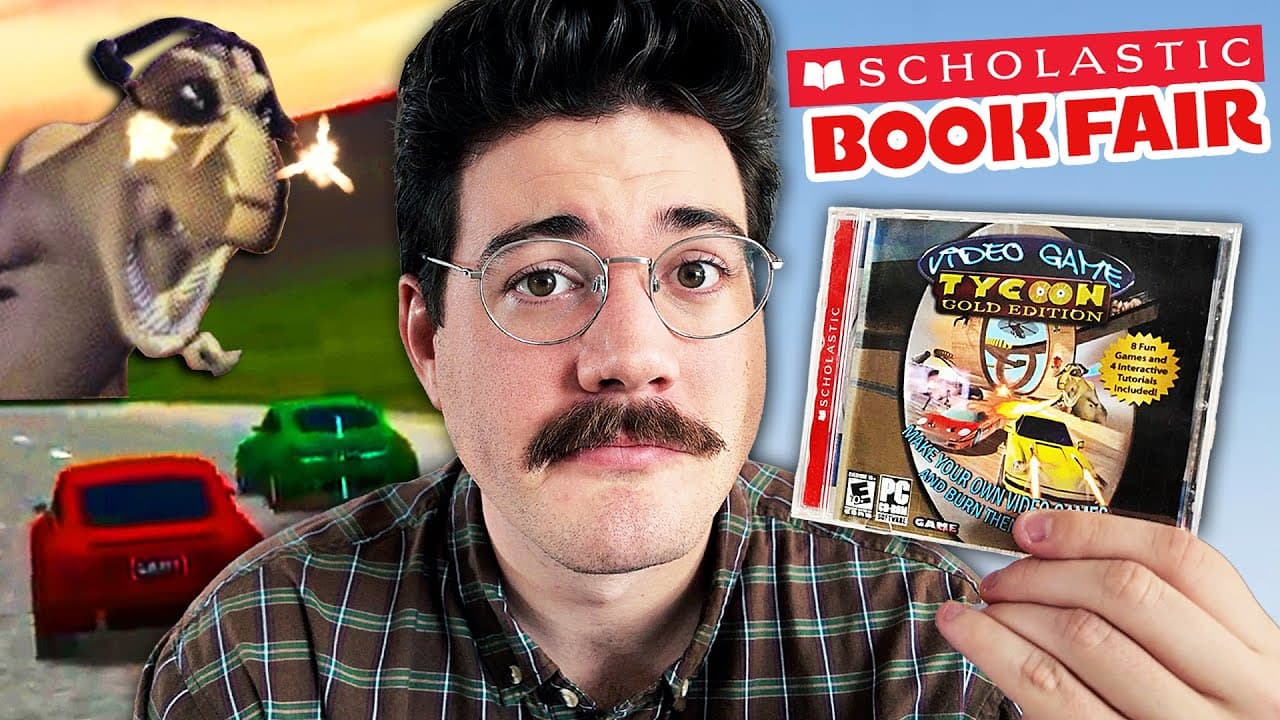 Playing My 20 Year Old Scholastic Book Fair Video Game