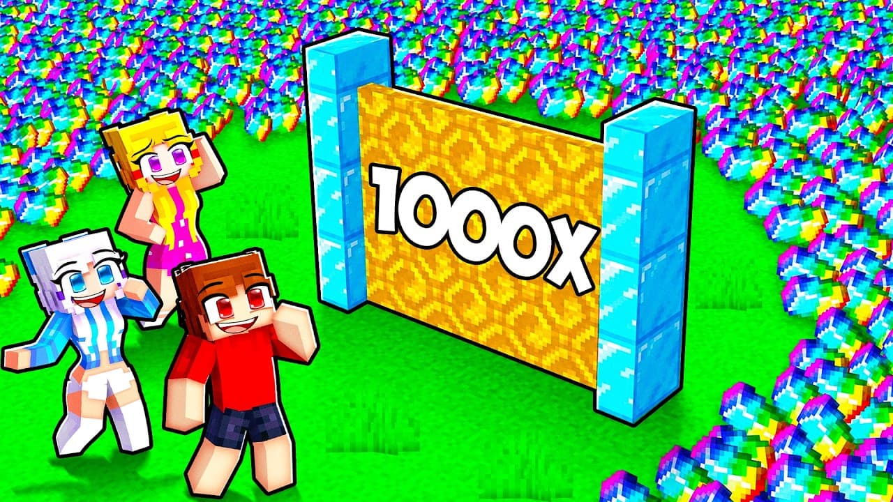 I Built an OP Multiplicator in Minecraft...