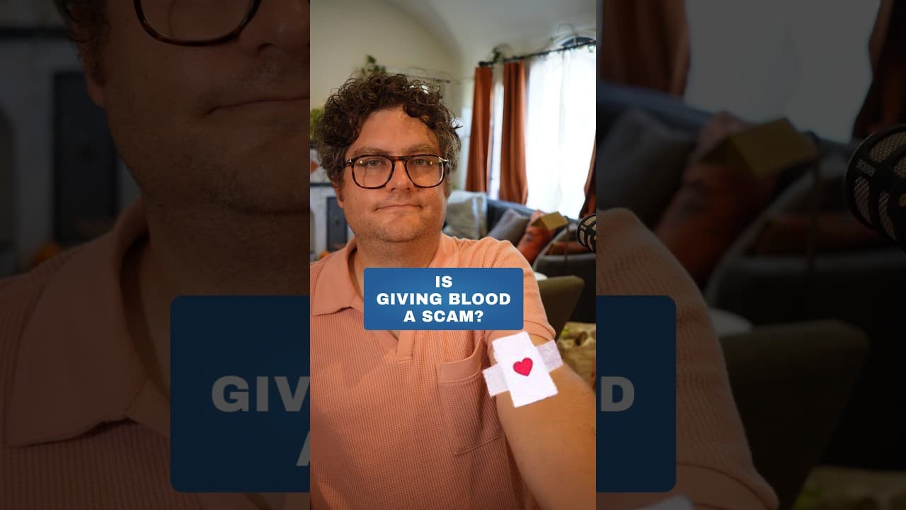 Is donating blood a scam? | Alex Falcone