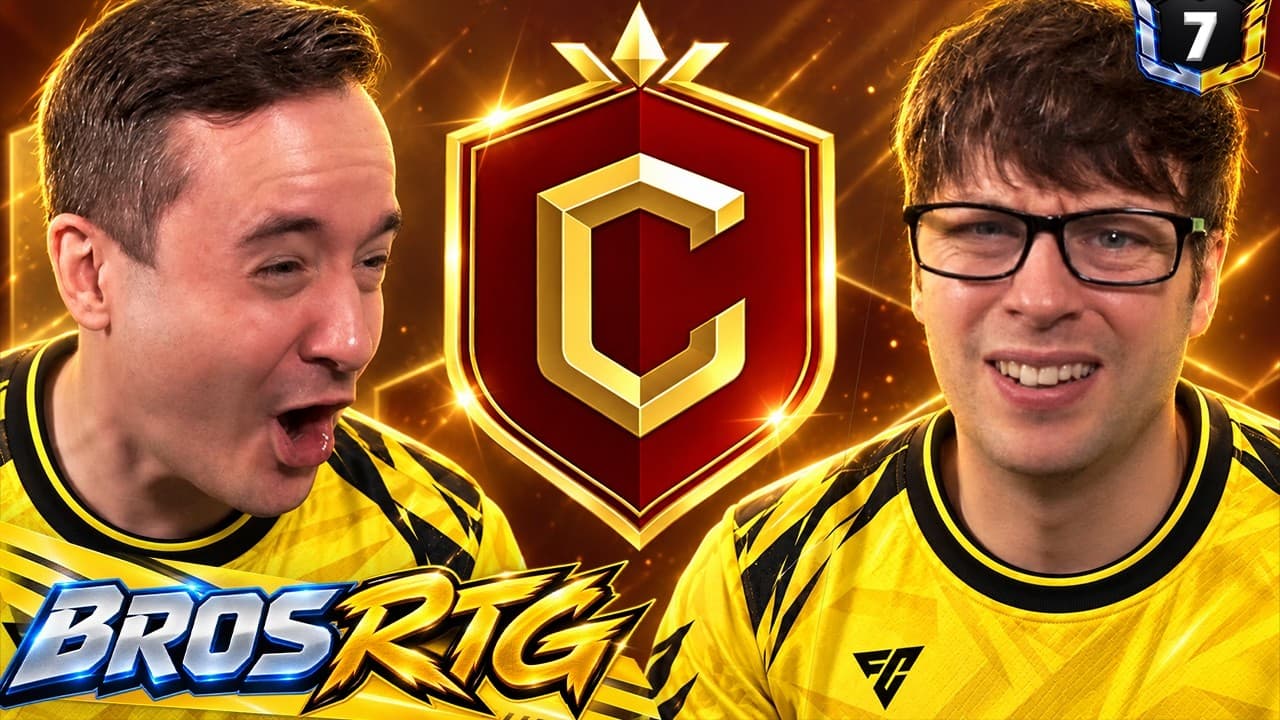 FUT CHAMPS SENT MY BROTHER OVER THE EDGE!! (FC 27 BROS RTG #7)