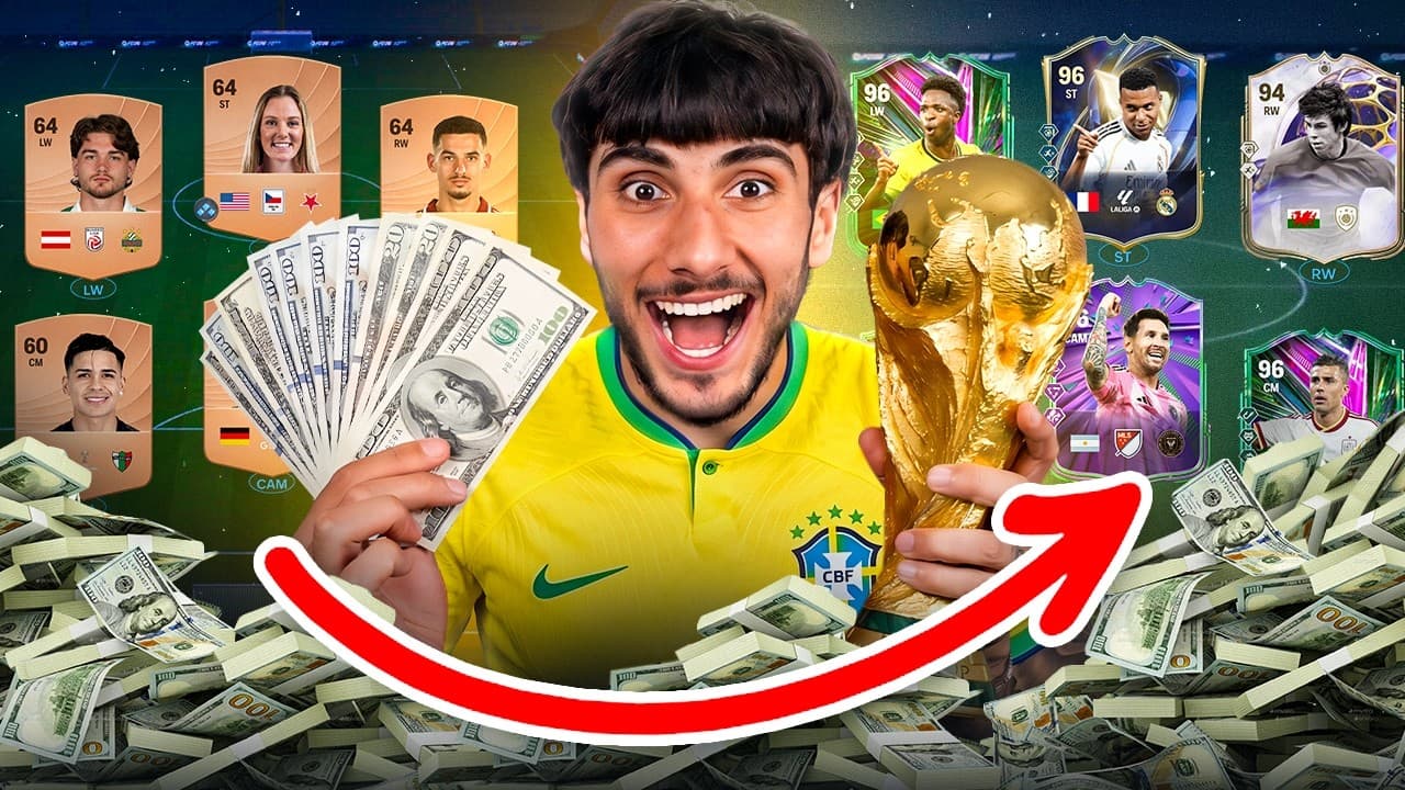 I Spent £5000 to UPGRADE MY SUBSCRIBERS FC 26 Accounts! (World Cup Edition)