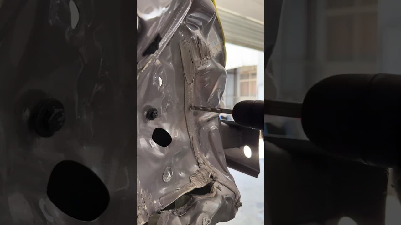 Don't Replace It! Fixing a Smashed XPeng P7 Without Paint!