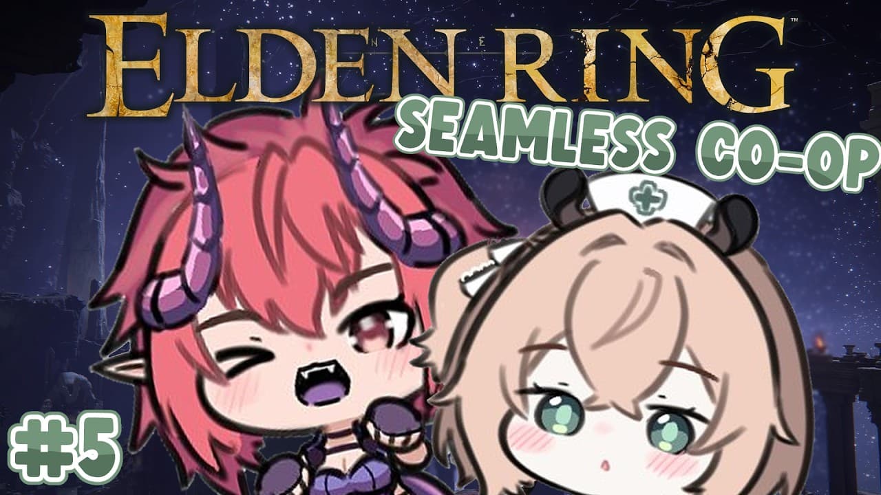 【Elden Ring Seamless Co-op】 The girls made it to Nokron | #5
