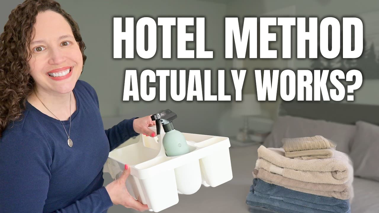 This Hotel Cleaning Routine Is Genius