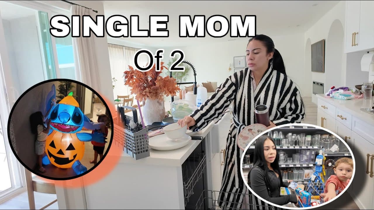 DAY IN THE LIFE OF A SINGLE MOM OF 2