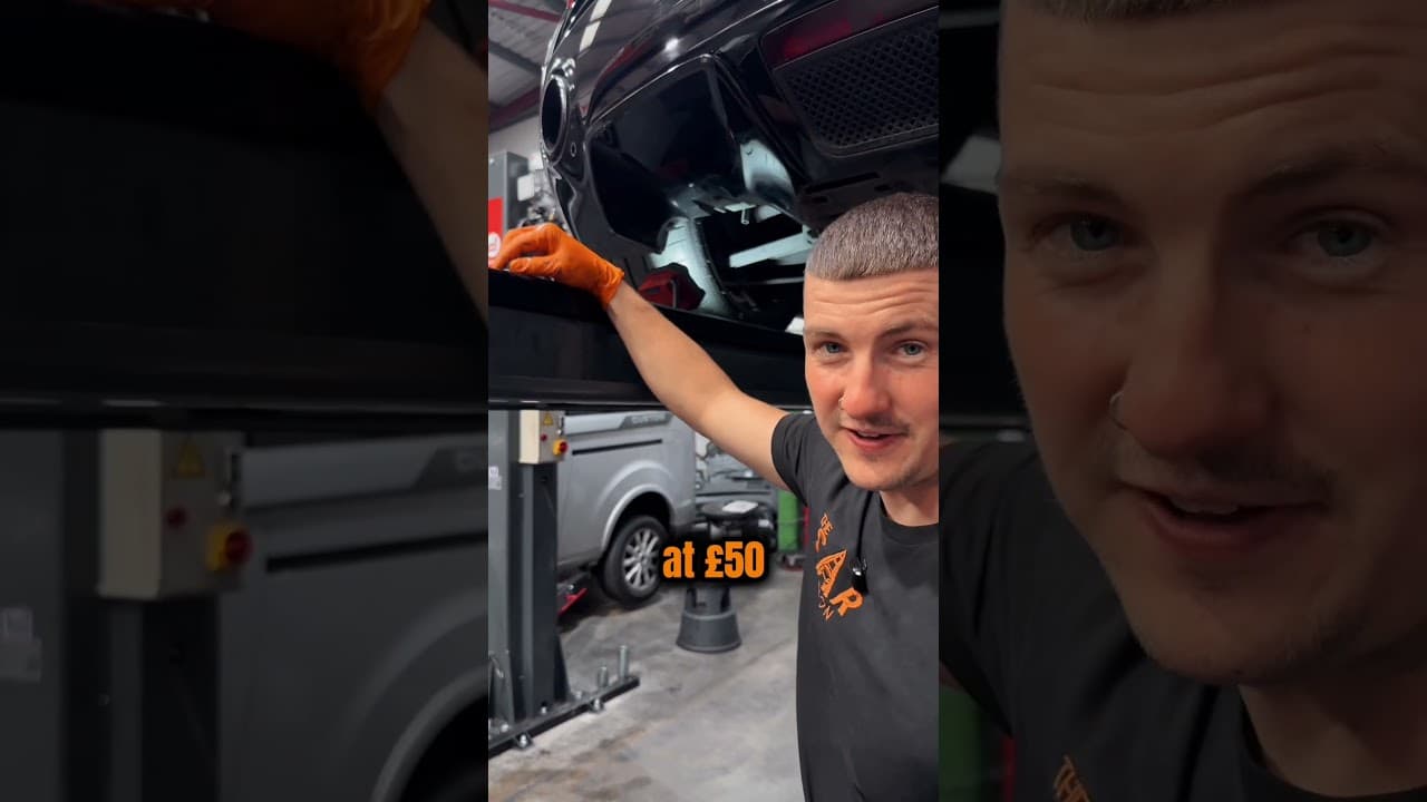 Oil change gone VERY WRONG 😳 Audi R8 in for a service 🦾