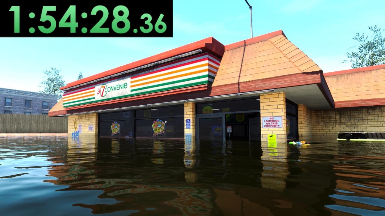 A Speedrun About Unclogging Drains
