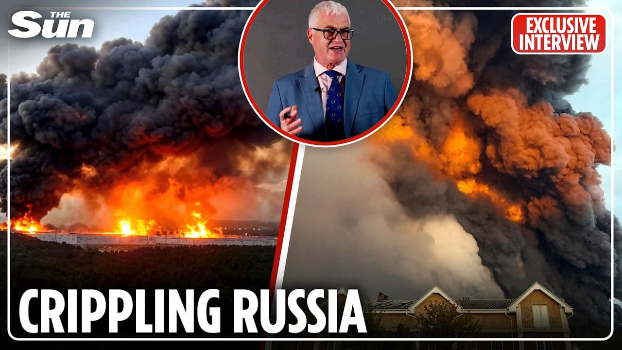 How Ukraine's drone onslaught is shattering Putin’s ‘Amazon’ empire & paralysing war machine