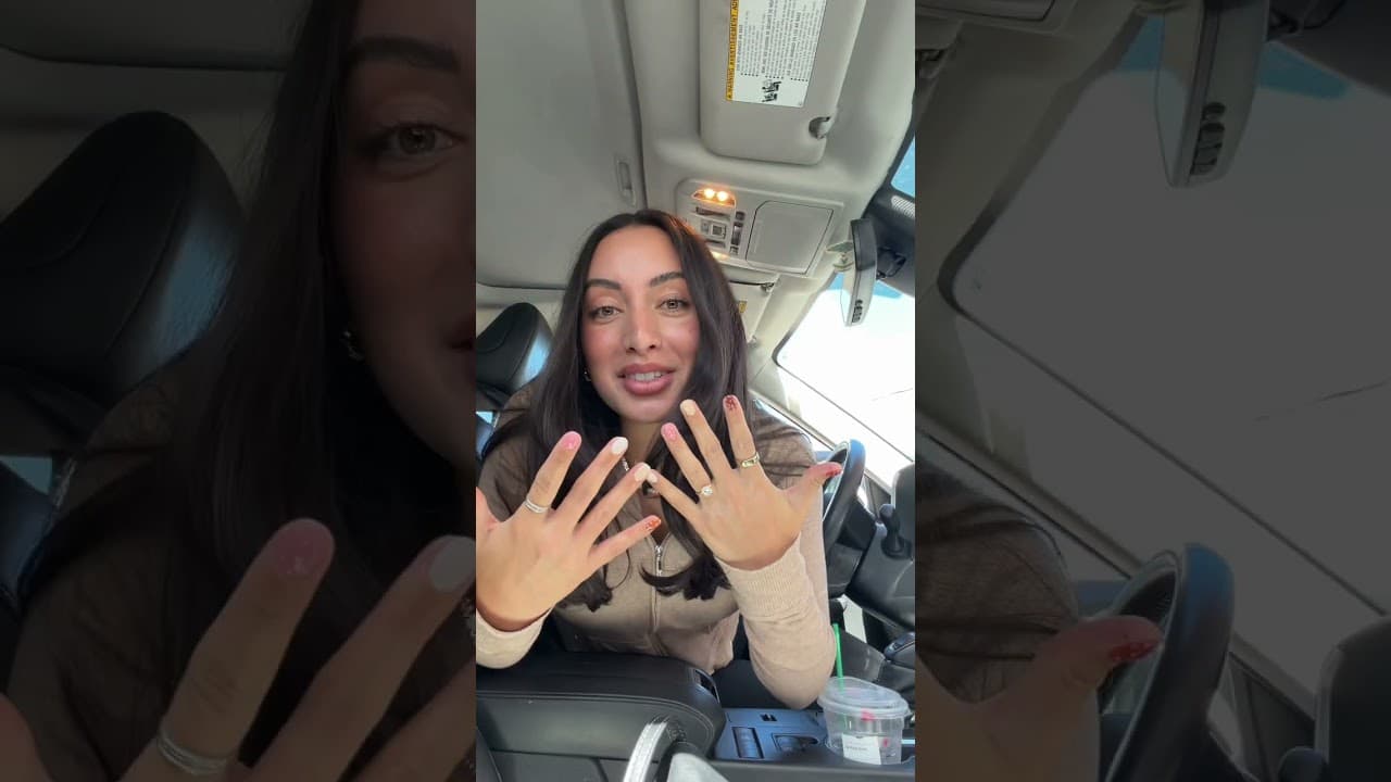 A morning well spent!๐ You guys picked the cutest nails ever!! #spendthedaywithme #ditl