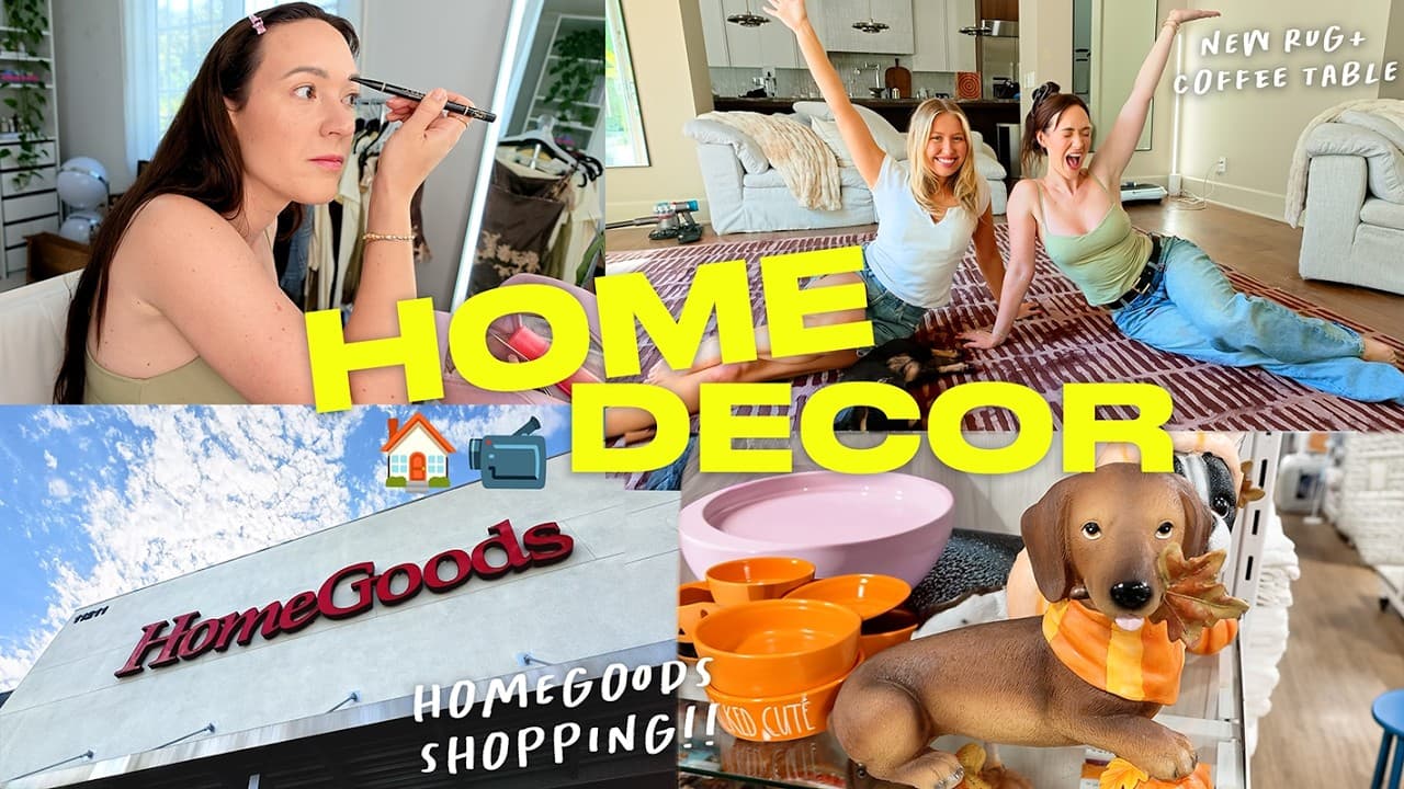 New Furniture, HomeGoods Shopping, and Trader Joe's Haul!! ๐ ๐ค