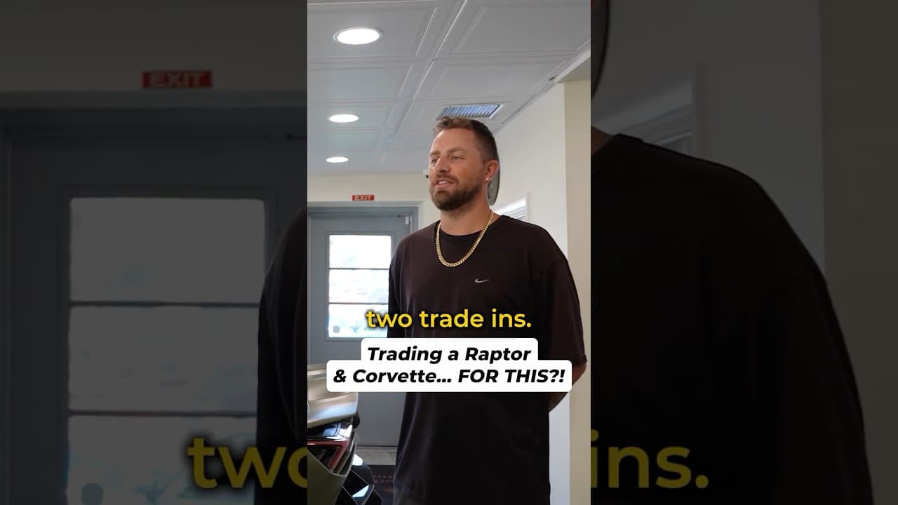 Trading a Raptor & Corvette... FOR THIS?!