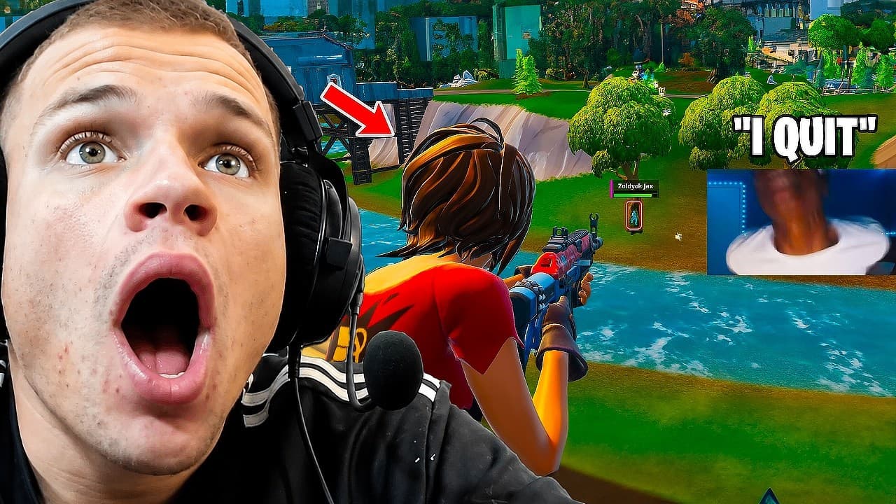 Hunting a HACKER Until They RAGE QUIT Again *JYNXZI REACTS*