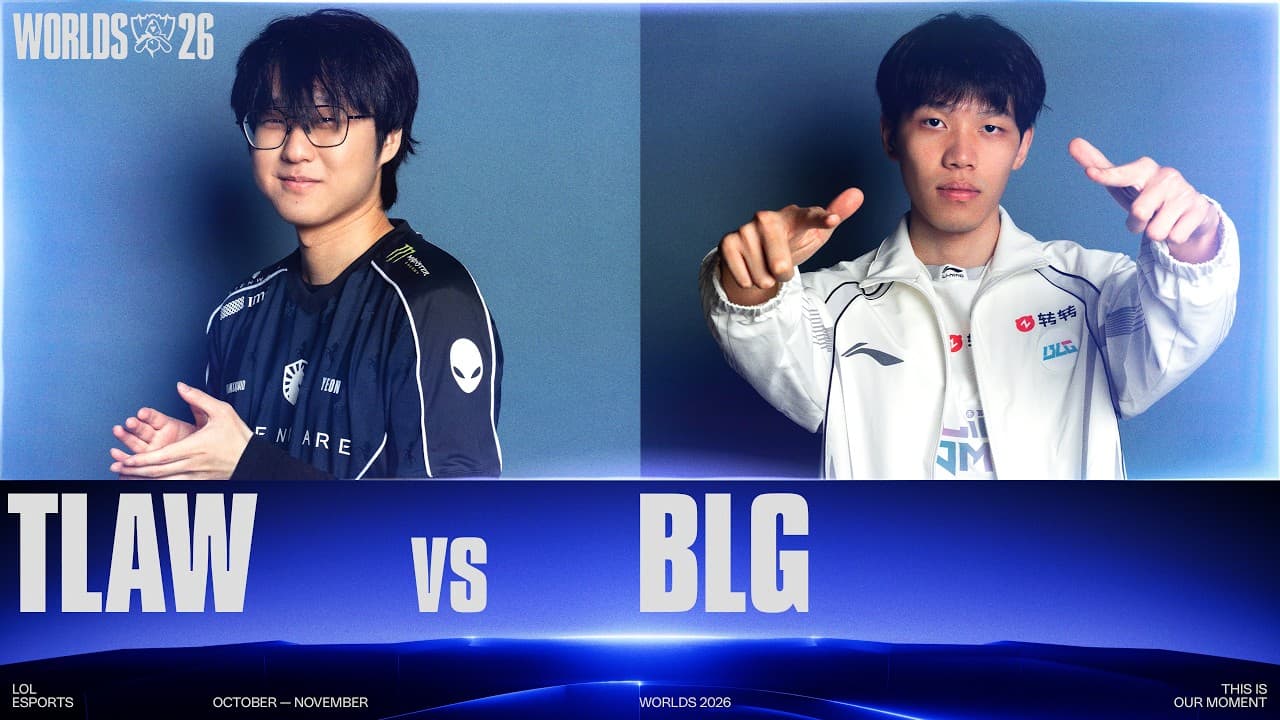 TLAW vs BLG | WORLDS 2026 | Swiss Stage Day 2
