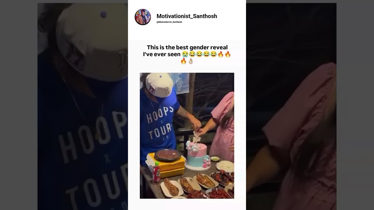 The Most Creative Gender Reveal Ever ๐ฅน๐ | #shorts #viral YouTube thumbnail