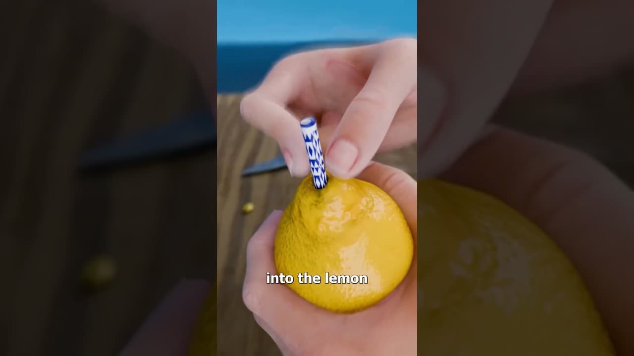 LEMON MAGIC TRICK @zackdfilms