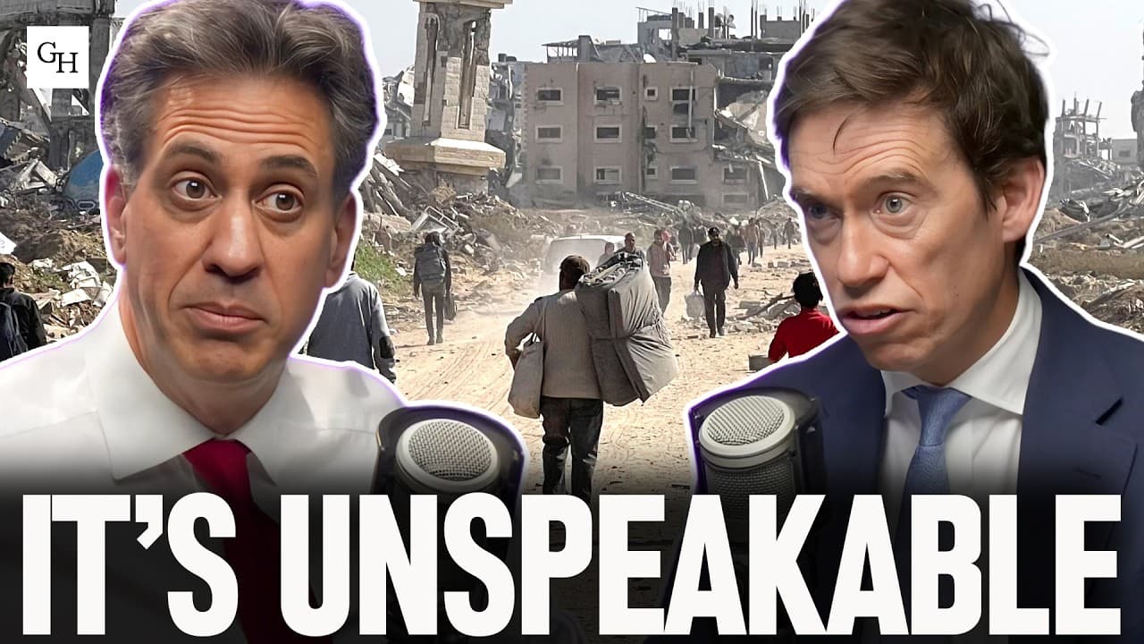 “Nothing can justify what has happened” | Rory & Alastair discuss Israel-Palestine with Ed Miliband