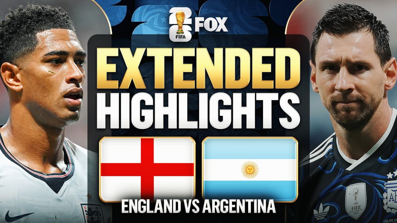 England vs Argentina Highlights ๐๐ 2026 FIFA World Cupโข | Semifinals
