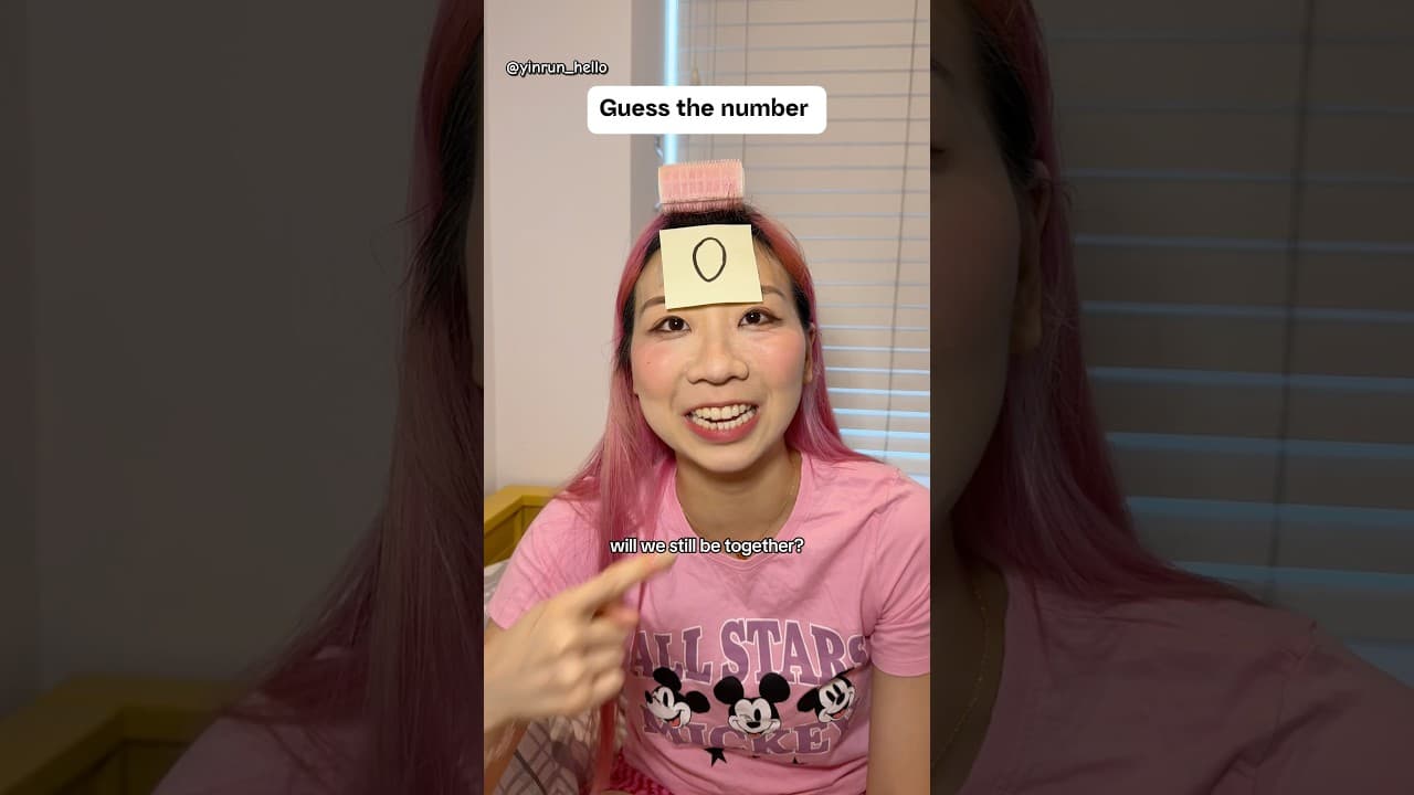 That got CRAZY at the end 😳🤯 #guessthenumber #yinrunandluke #love #couplegame #couple