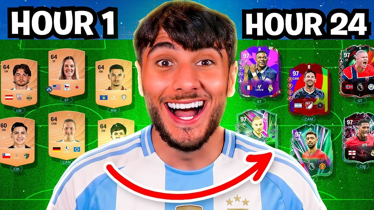 24 HOURS To Build The BEST Team In FC 26!