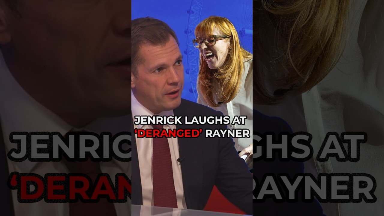 Robert Jenrick LAUGHS at 'DERANGED' Angela Rayner