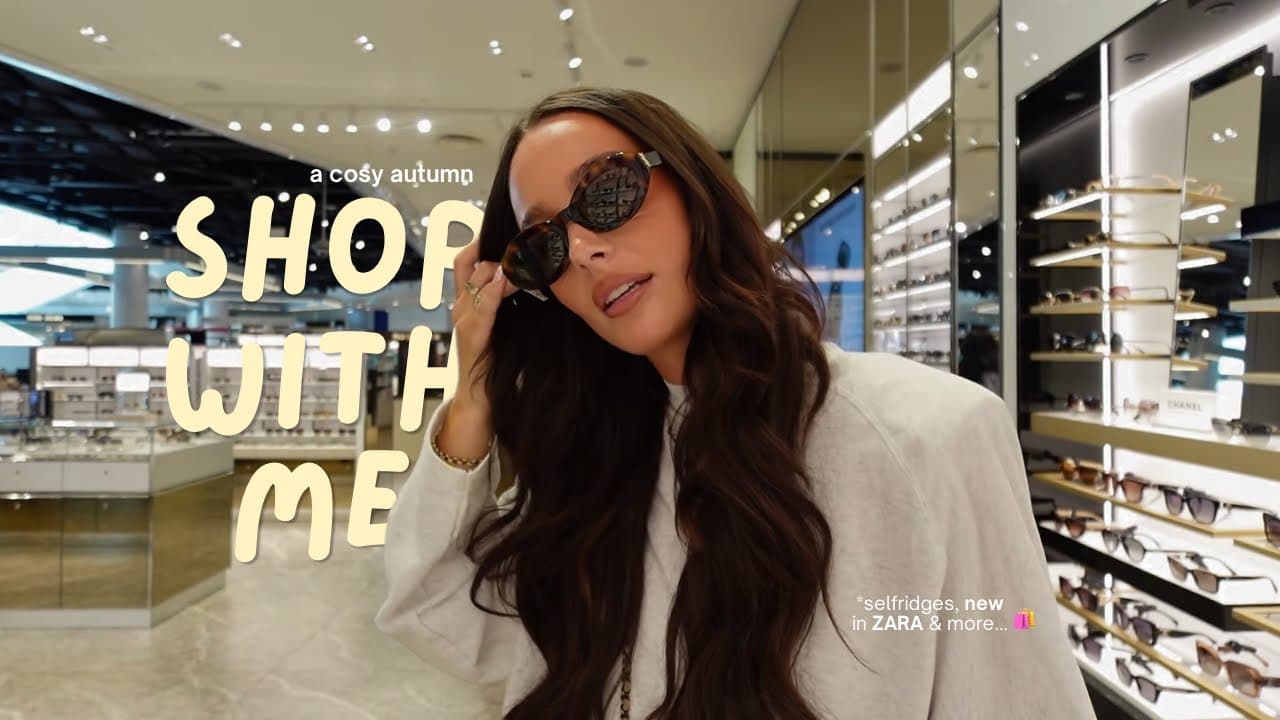 a cosy autumn come shop with me ๐ | selfridges, new in zara + more!