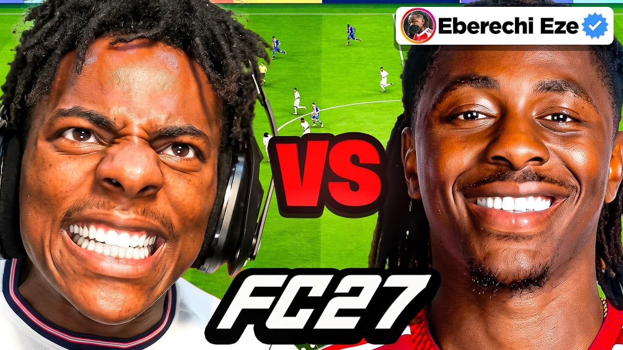 iShowSpeed vs Eberechi Eze EA FC 1v1!