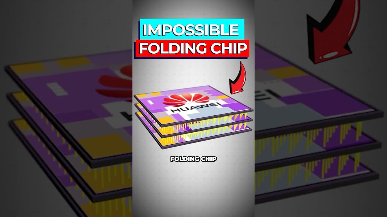 Huawei Launches Impossible Chip Inside Folding Phone