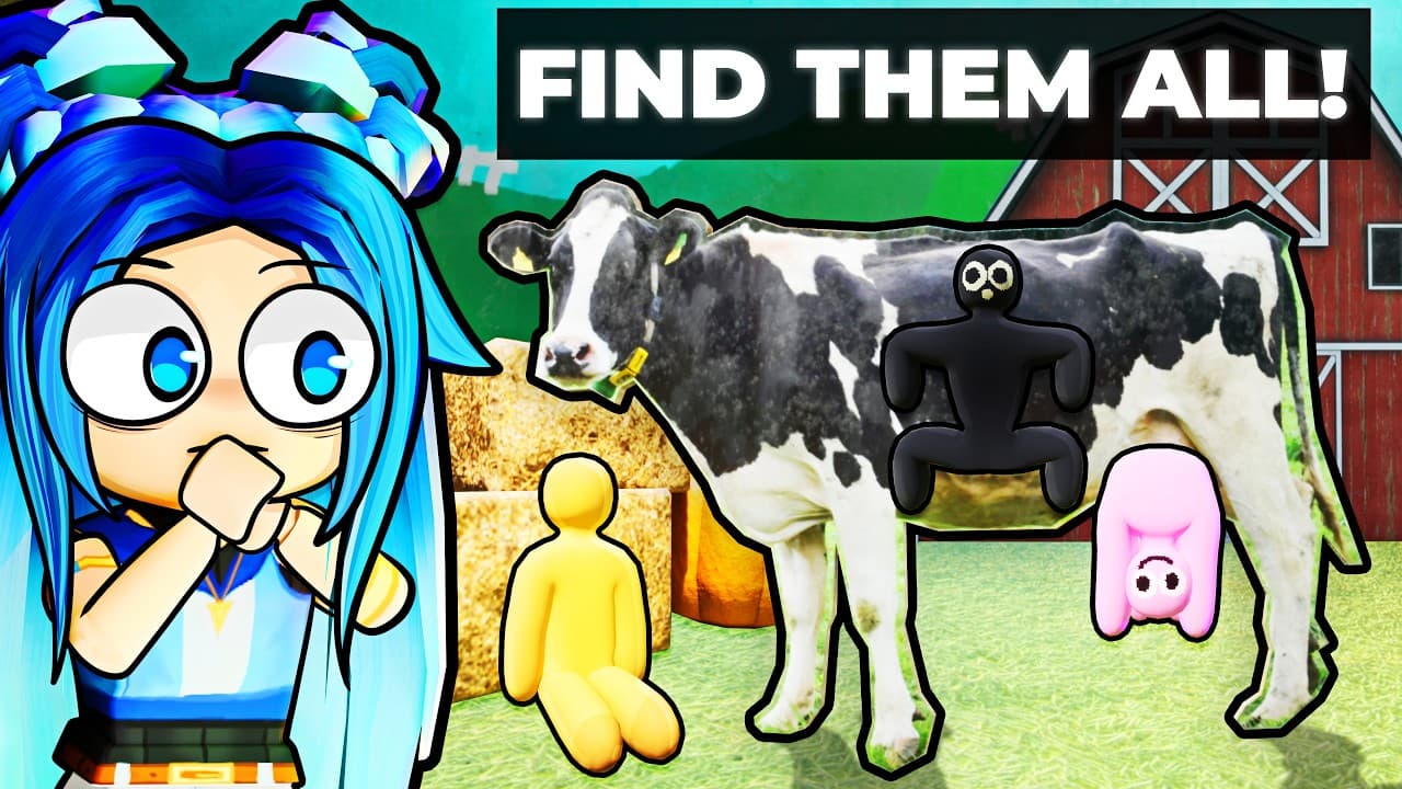 Hide & Seek But We PAINT OURSELVES!